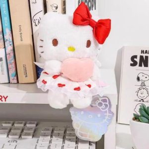 KITTY VESTIDO CON CORAZON 20CM