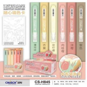 MARCADOR ACRILICO X6 COLORES 6538(CS-H845)