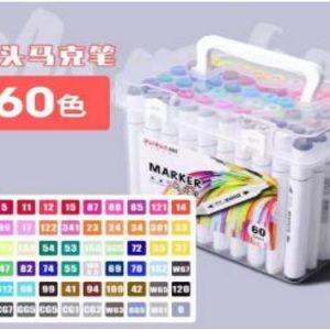 MARCADOR TRIANGULO C BALDE X60 DOBLE PUNTA 0110(ZX-602-60)