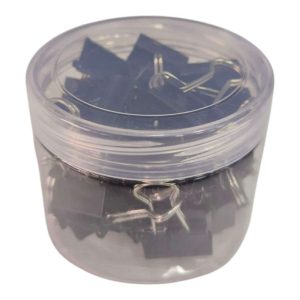 CLIPS MARIPOSA NEGRA X24U 7843(WJ-17411)