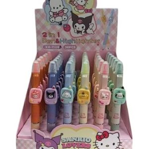 LAPICERA CON RESALTADOR 2 EN 1 SANRIO 1120 (XH-1120A)