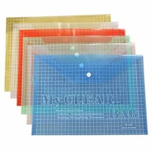 CARPETA PLASTICO PARA DOCUMENTO MY CLEAR BAG X20 7855 (A041)