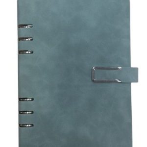 CUADERNO RAYADO ANILLADO RECARGABLE A5 AQUA 7851 (A50004)