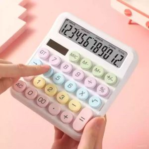 CALCULADORA SOLAR Y DE PILA 2081 (RH-2208B)