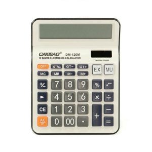 CALCULADORA SOLAR Y DE PILA CAXIBAO 4627 (DM-120M)
