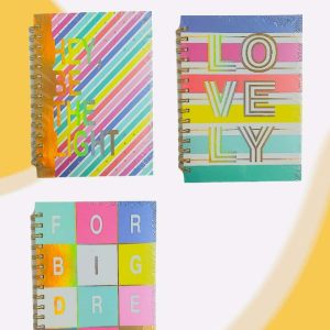CUADERNO ANILLADO MULTICOLOR 9957 ( A4-909-95 )