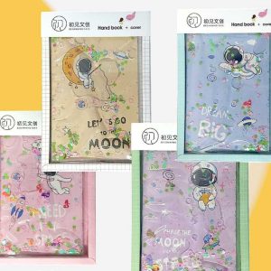 AGENDA FUNDA PVC CON LIQUIDO Y BRILLO 0122(RYSZ32K-053)