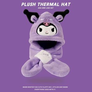 FINAL GORRO DE KUROMI BUFANDA