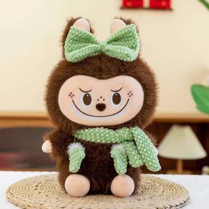 LA BUBU CON BUFANDA CUANTE VERDE 20CM
