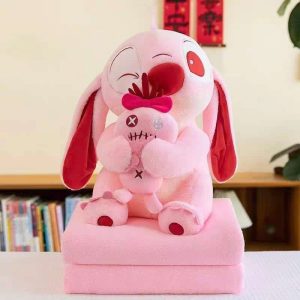STICH ROSA CON TRAPO CON MANTA 55CM