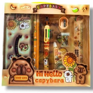 SET DE CAPYBARA UTILES NO.8026