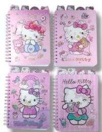 CUADERNO DE HELLO KITTY X1 3D-PP009