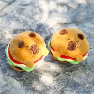 LLAVERO CAPIBARA HAMBURGUESAS