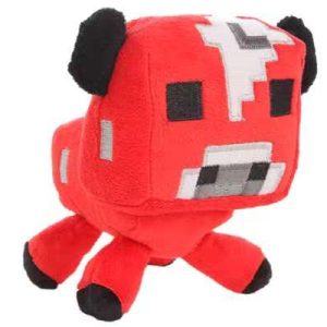 LLAVERO MINECRAF TORO ROJO