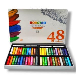 TIZA PASTELS OLEOS CLASICAS X48 HY8002-48