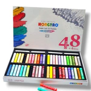 TIZA PASTELS OLEOS MACARRON X48 HY8001-48