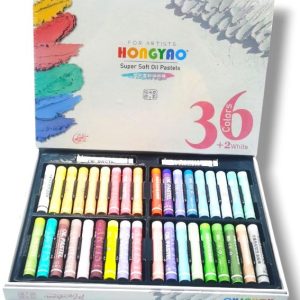 TIZA PASTELS OLEOS MACARRON X36 HY8001-36