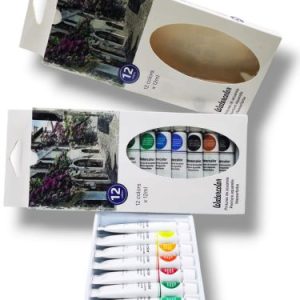 PINTURA TEMPERA 12ml X12pc [G1212]