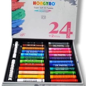 TIZA PASTELS OLEOS MACARRON X24 HY8001-24