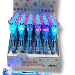 LAPICERA DE STITCH CON LUZ X1 612