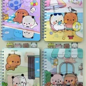 CUADERNO DE OSITO ANILLADO CON SEPARADOR X1 3D-PP011