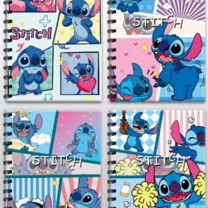 CUADERNO DE STITCH ANILLADO X1 909-ST