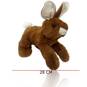 CONEJO ECHADO 28CM