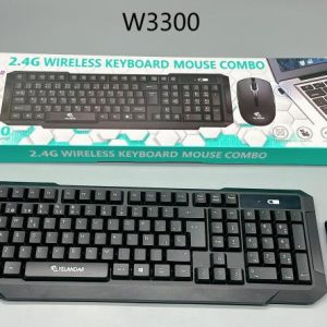 TECLADO Y MOUSE INALAMBRICO W3300-30