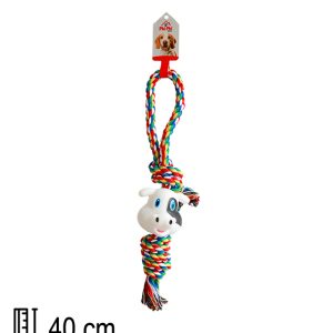 VACA CON SOGA 40CM