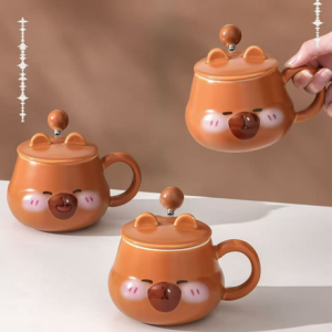 AA0516 TAZA CERAMICA CUTE CARPINCHO