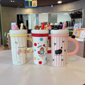 AA0517 TAZA CERAMICA ANIMALES
