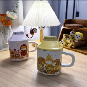AA0553 TAZA CERAMICA GATO DISFRAZADO