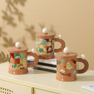 AA0554 TAZA CERAMICA ANIMALES