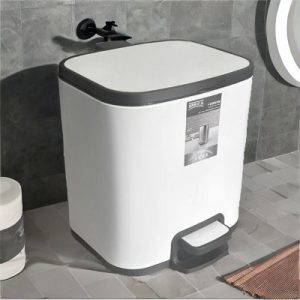 CESTO BASURA PEDAL C/CIERRE SUAVE 8L 4954379/DF-24