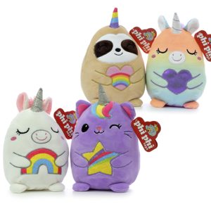 ANIMALES SPANDEX ARCO IRIS 18CM