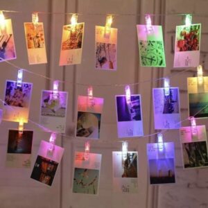 LUCES BROCHES MULTICOLOR C/ENCHUFE WH-564