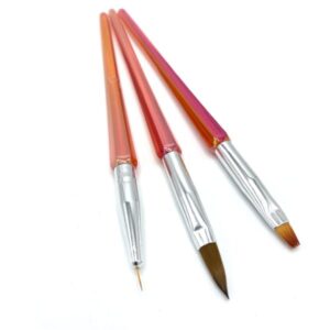 PINCEL P/UÑAS 3PCS COD.25175-B