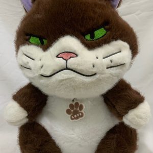 Gato con ojo verde 2 colores 35cm