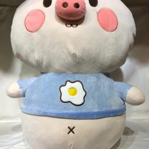 Chancho remera celeste 58cm