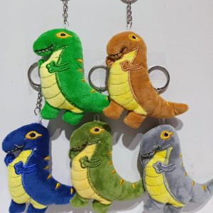 Llavero dinosaurio 11cm 5 colores