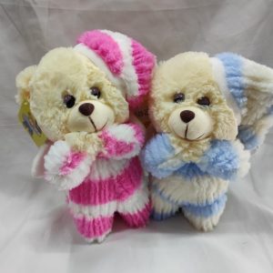 Osito rezando 2 colores 22cm (120)