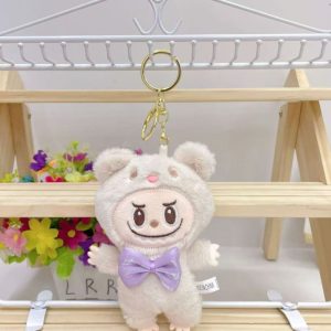 LLAVERO LA BUBU BEIGE