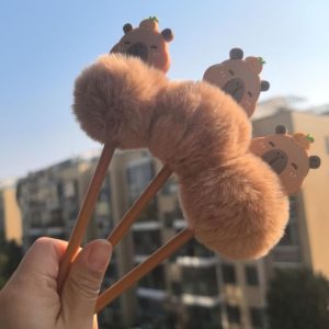 BOLIGRAFO DE PELUCHE CAPYBARA X1 X23908-12