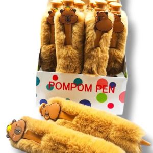 BOLIGRAFO DE PELUCHE CAPYBARA X1 X23908-13