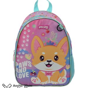 MOCHILA JARDIN DOG 12"