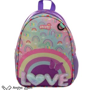 MOCHILA JARDIN LOVE 12"