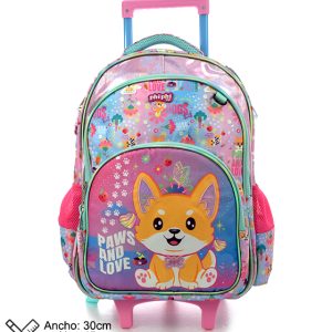 MOCHILA CON CARRO DOG 18"