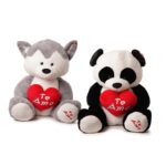 ANIMALES CON CORAZON 25 CM