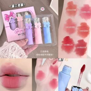 GEGE BEAR SET 3PCS LABIAL CREMA AIR FOG GX1263