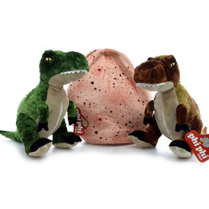 DINO EN BOLSA 25CM 2 COLORES